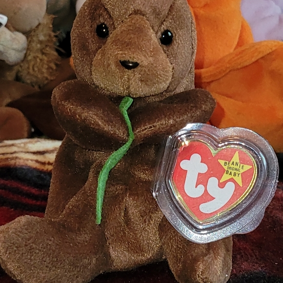 Beanie Baby Retired SEAWEED The Otter - Picture 2 of 4